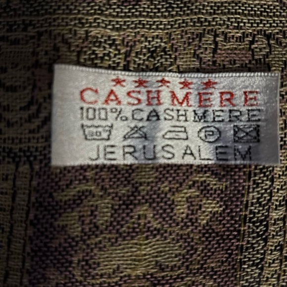 Jerusalem Cashmere pashmina scarf new - Picture 5 of 11